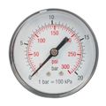 Pressure Gauge 0-20bar1/4rear 63mm D6314r20 Packaged